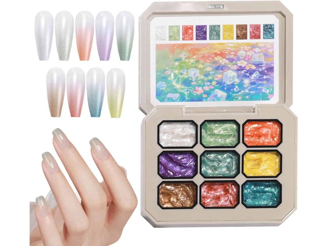 Palette De Gel Para Ongles, De Peinture Dégradé