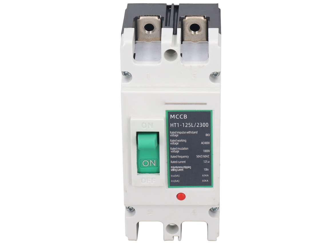 Disyuntor Miniatura Inteligente, 2 Polos, 125 A, 400 V, Para Protección Solar Y De Baterías.
