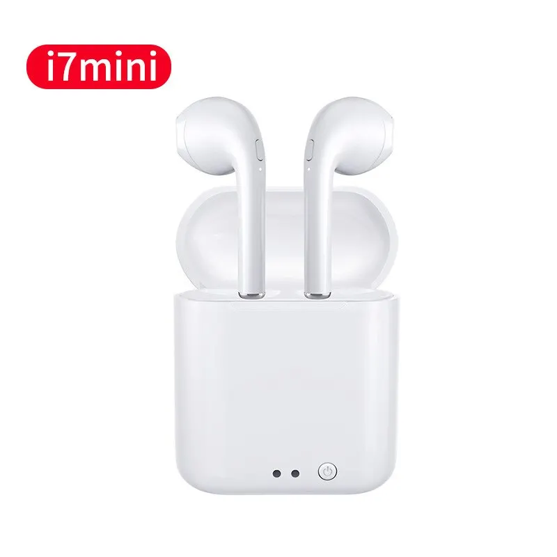 Auriculares inalámbricos I7mini TWS Bluetooth 5.3, estéreo, deportivos, impermeables, con micrófono y estuche de carga. Vayotoy.