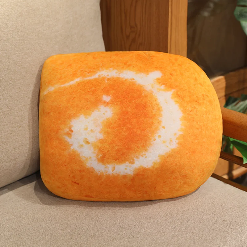 (naranja 35 Cm) Cojín Enrollable Para Sofá, Almohada Decorativa Para Adulto