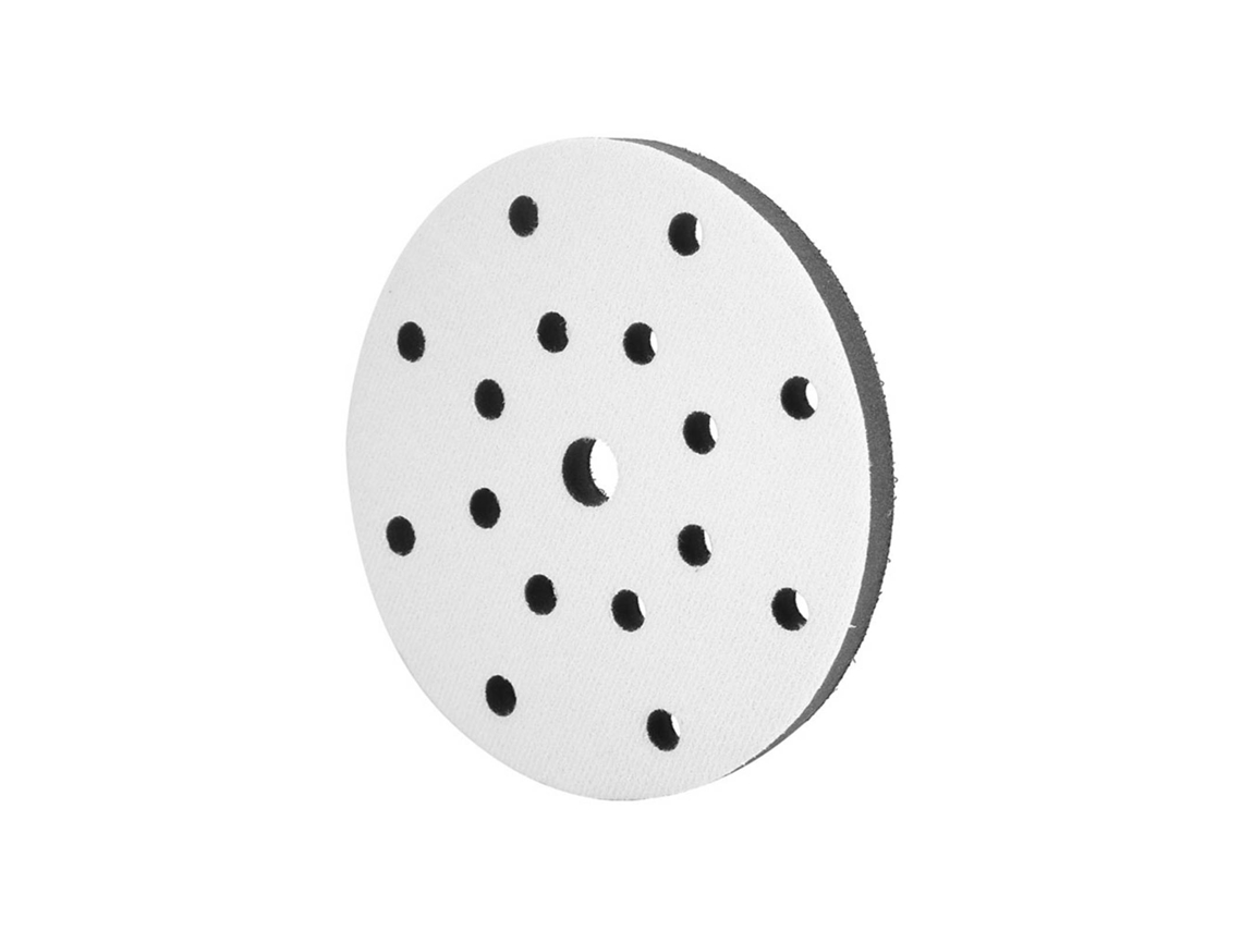 Cojín De Interface De Esponja Suave Para Discos De Lijado, 150mm, 15 Agujeros