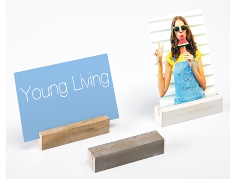 Wooden Picture Holder Set Of 2