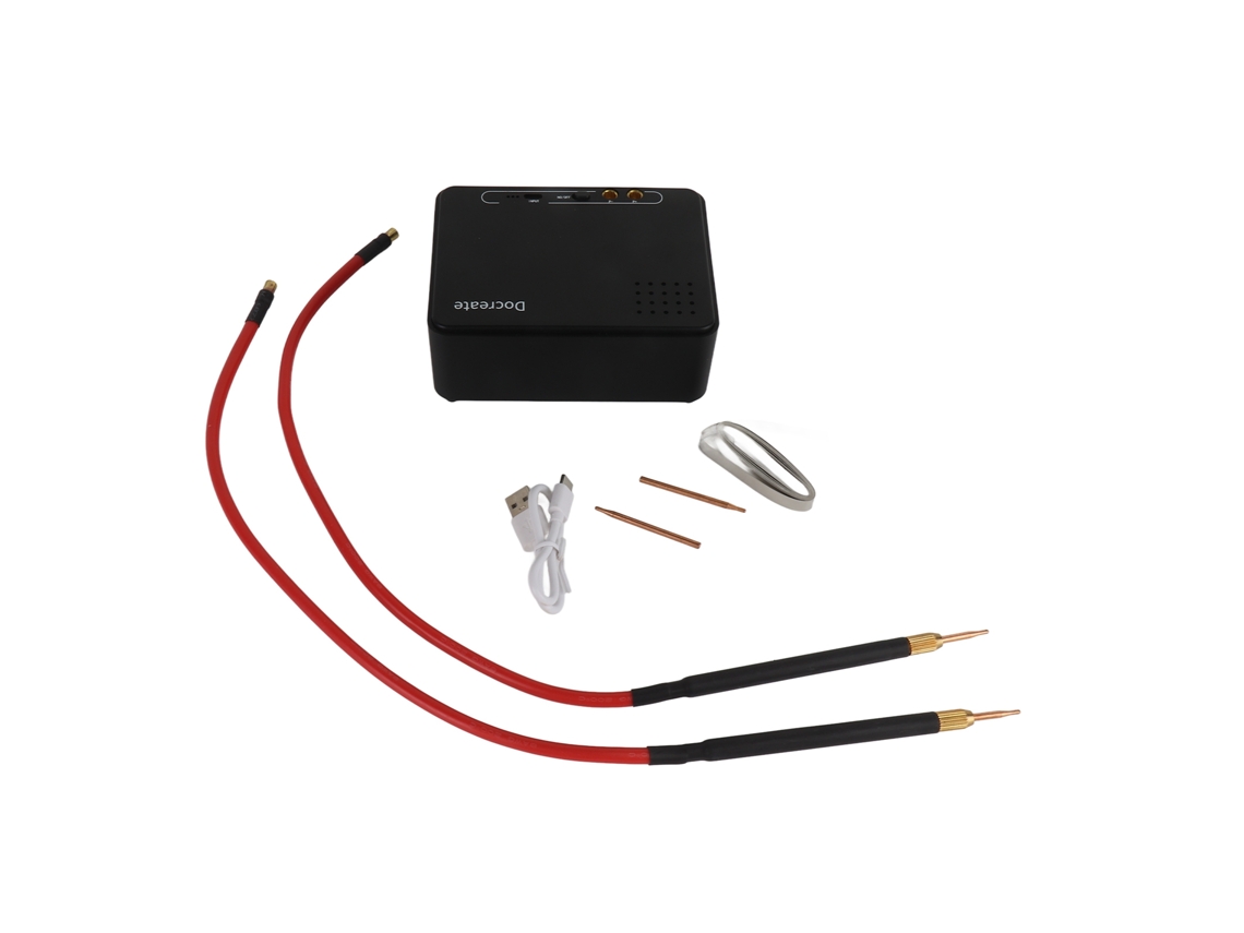 Máquina De Soldadura Por Puntos Portátil Con Pantalla Lcd, Recargable Por Usb, De Alta Capacidad Para Cuchillas De Níquel Puro De 0,3 Mm.
