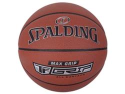 Balón de Baloncesto SPALDING max grip (Rojo)