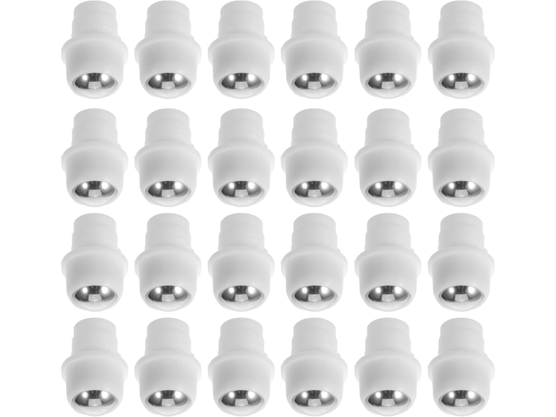 Embouts à Bille En Acier Inoxydable Para Huiles Esencialles 50 Pièces Mini Roll, On Recargable...