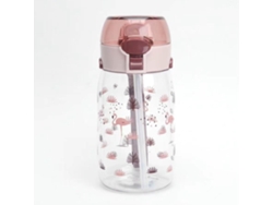 Botella De Agua Infantil De 530 Ml, De Plástico, A Prueba De Derrames, Con Asa Y Cordón, Portátil Para El Hogar, La Escuela Y Los Viajes.