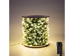 Cordão de Luzes Led Verde, Mini Luzes Led À Prova D'água MDUG (20.000 Leds Brancos Quentes)