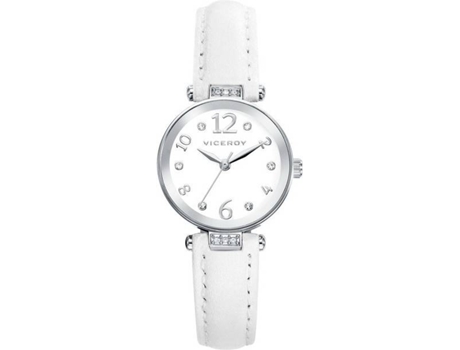 Reloj VICEROY Infantil (Piel - Blanco)