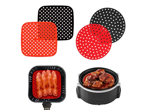 Air Fryer Alfombrilla antiescaldado silicona 4PCS COOLWW12