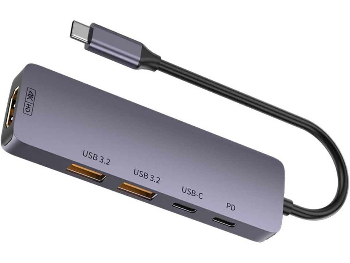 Concentradores Usb-c De 10 Gbps Con Adaptadores De Carga Rápida Pd100w Y 140w 3.2 Para Portátiles