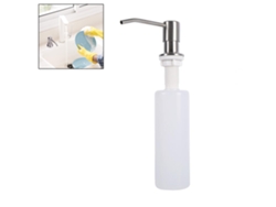 Dispensador De Jabón Líquido Para Manos En Spray De Acero Inoxidable 304 De 300 Ml - Reutilizable Para Cocina Y Baño