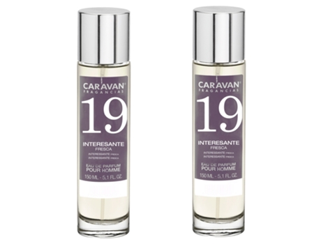 Set de 2 perfume de hombre nº19 150ml CARAVAN