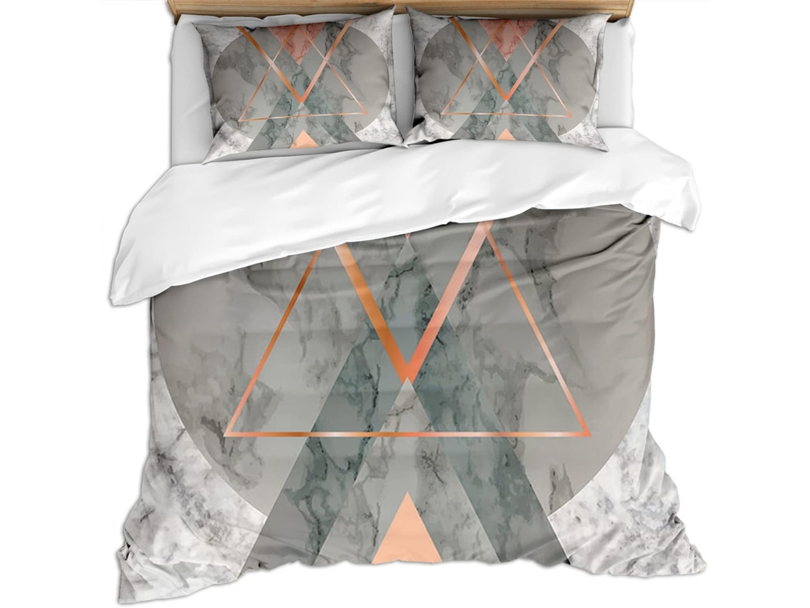 Juego Ropa Cama Piezas Funda Nórdica Microfibra Estampado Almohada Niños 140x200cm 140 X 200 Cm 65