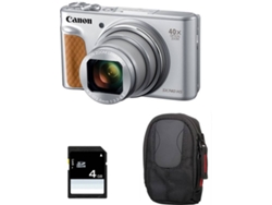 Kit Cámara Compacta CANON Powershot SX740 HS + Bolsa SD 4 Go