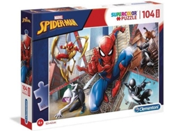 Puzzle CLEMENTONI Spiderman (104 Piezas)