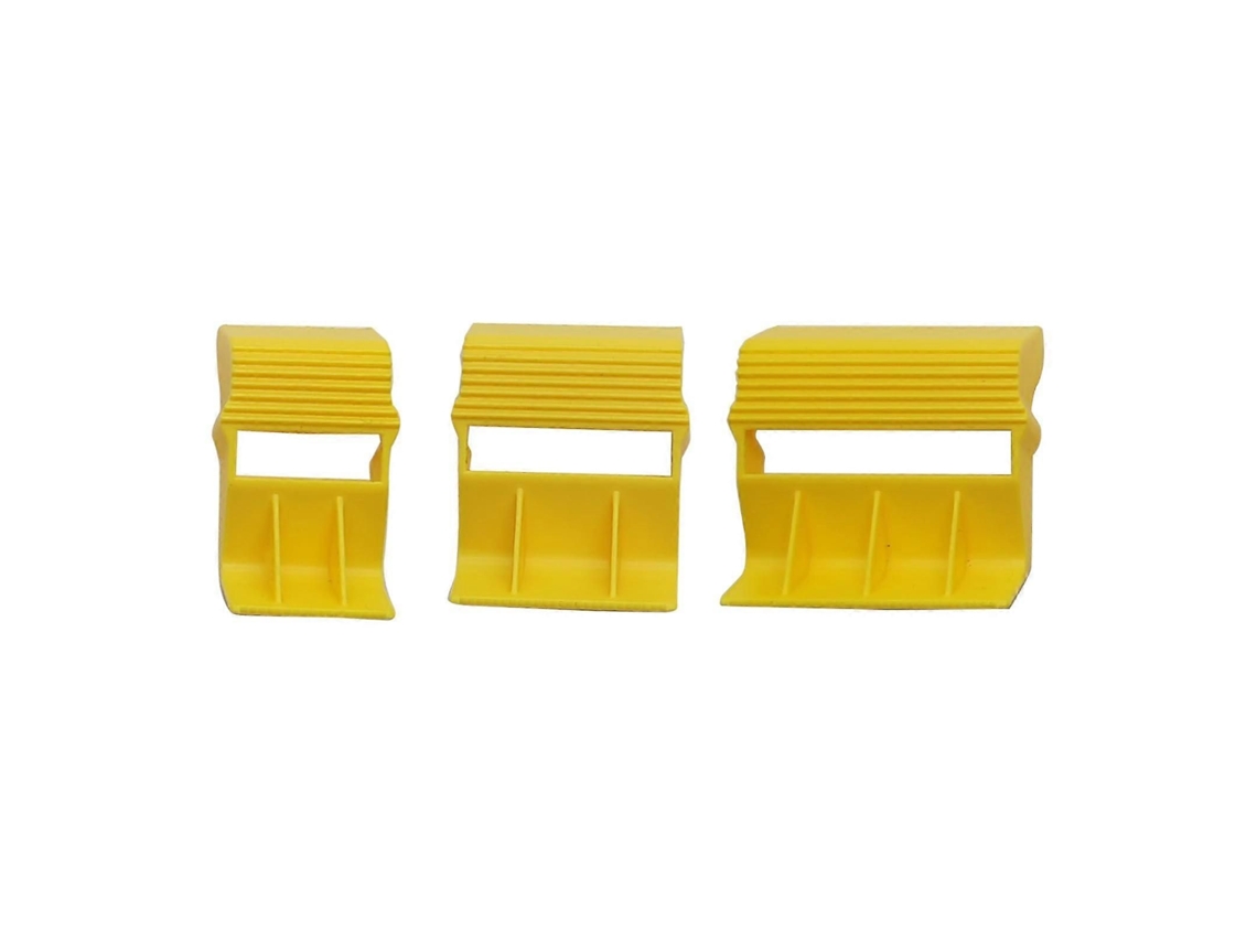 Dispensador portátil de cinta de pintura, herramienta de corte manual, aplicador de cinta de pintura, paquete de 3.