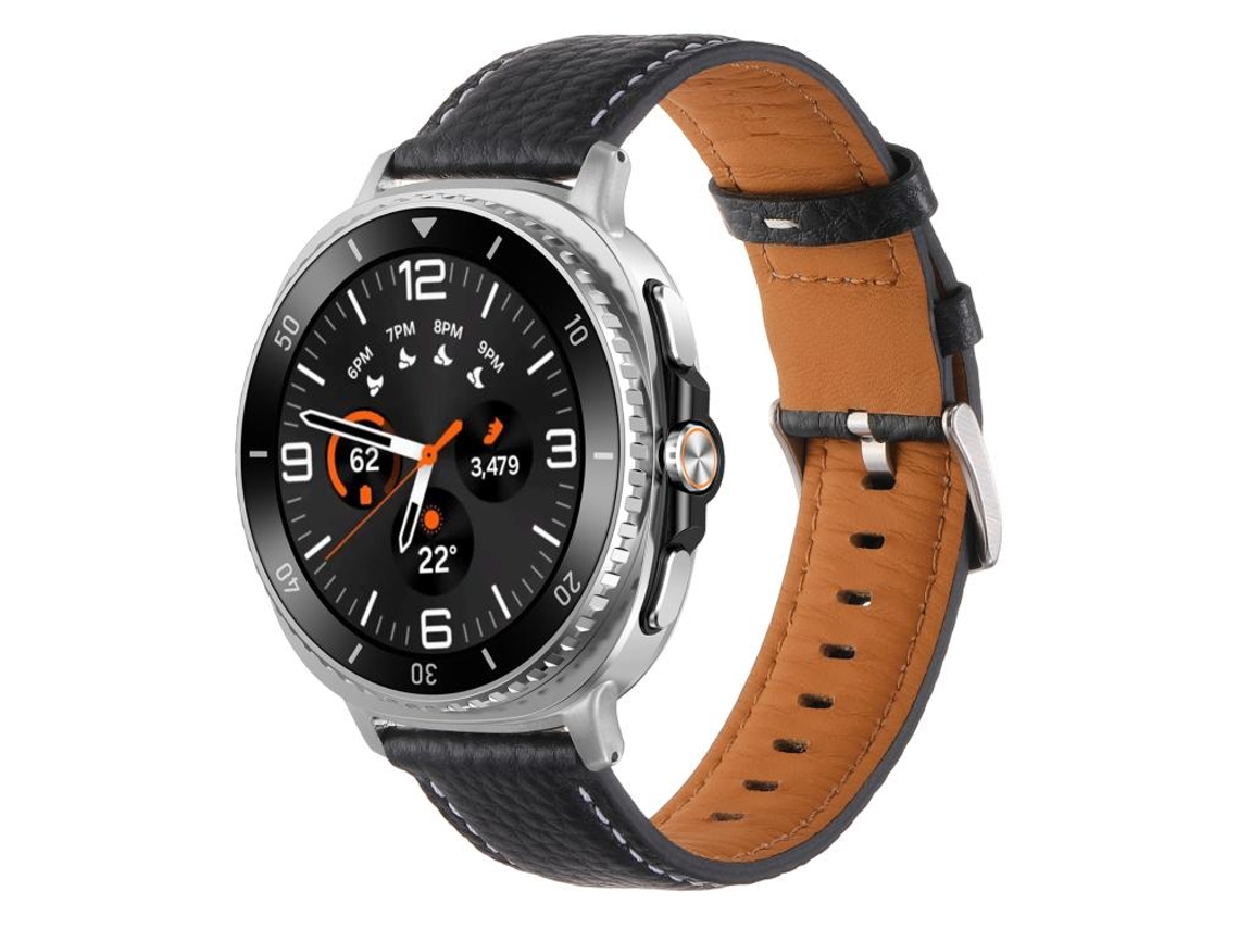 Correa para Samsung Galaxy Watch 8 / 8 Classic - Piel auténtica con textura de lichi