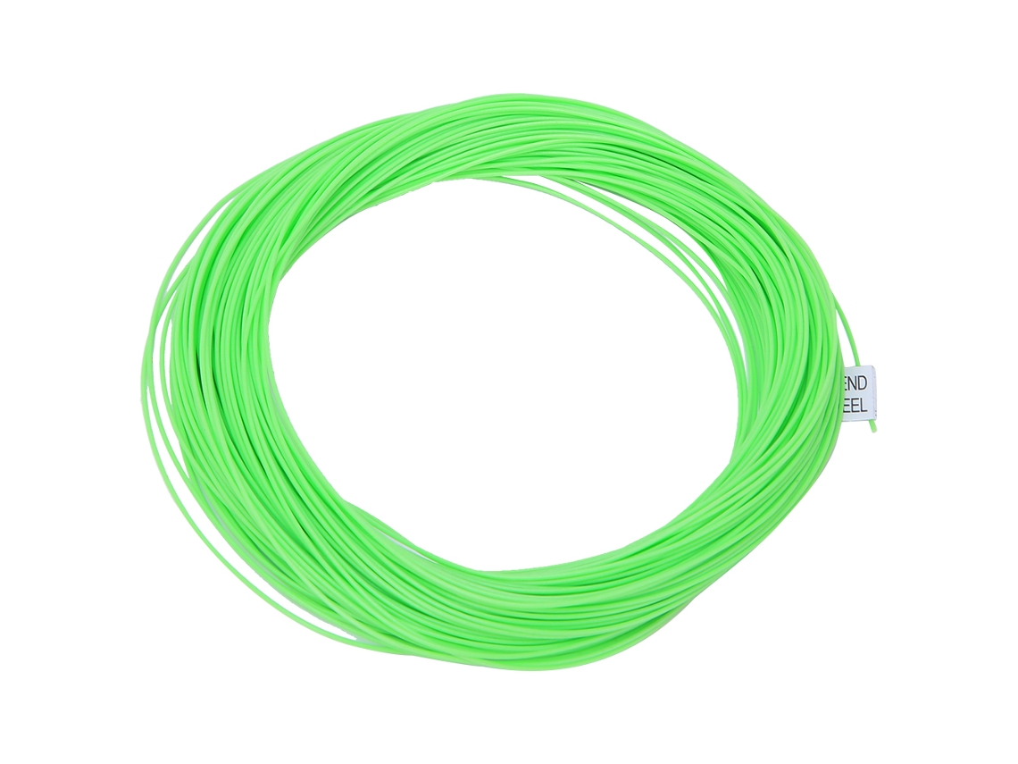 Danu26-línea De Pesca Con Mosca De Nylon Con Ojal Soldado Contrapeso Accesorio De Pesca Color Verde Limón