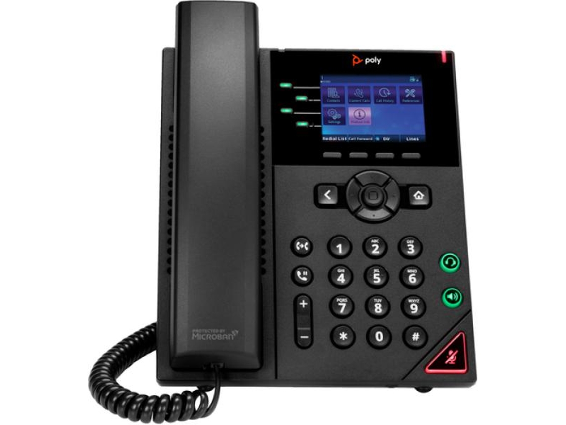 Teléfono Poly Obi Vvx 250 4-Ip Ph Poe-E HP