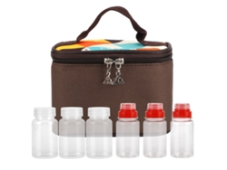 Juego De Botes Para Especias Con Bolsa Organizadora Portátil Para Barbacoas, Acampadas Y Picnics.