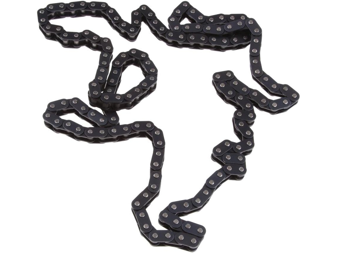 Cadena Harilla T8f De 150 Eslabones Para Motos Cross 43 Cc, 47 Cc 49 Cc. Fuerte Fácil