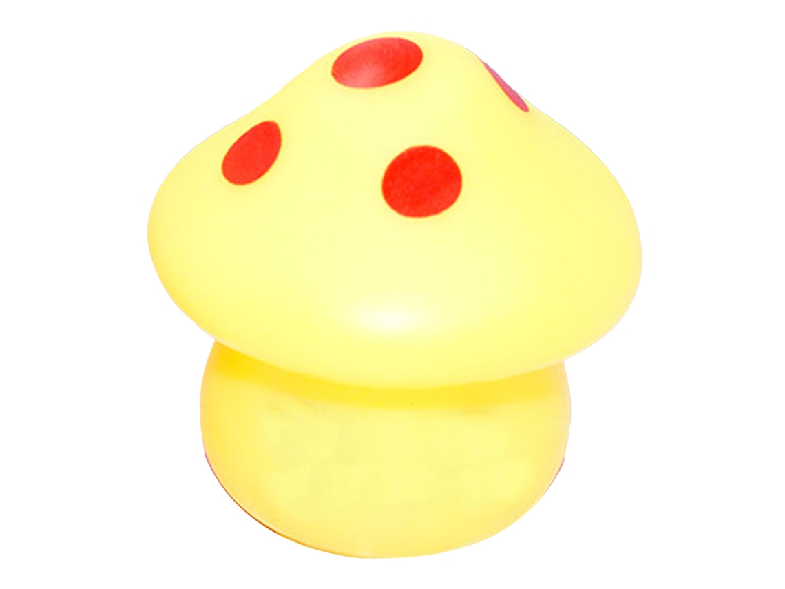 Lámpara LED infantil con forma de hongo, con cambio de color cálido, luz nocturna.