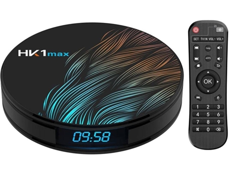 Box Smart TV CHRONUS HK1max1203W1 (Android - 4 GB RAM - Negro)