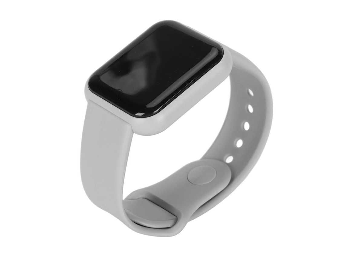 Reloj Inteligente De 1,4 Pulgadas, Ip67, Podómetro, Modos Deportivos, Batería De 150 Mah, Compatible Con Ios Y Android, Color Gris.