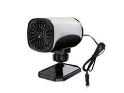 Calefactor De Coche De 12 V Con Calefacción Rápida Desempañador Y Descongelador De Parabrisas (blanco) Cuich