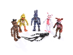 Mali figura de Ação Coleção Jogo Simulação Boneca Pvc 6 Peças Presente Fãs