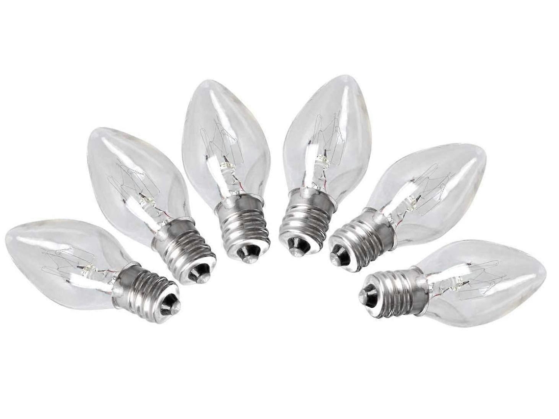 Rebe-paquete De 6 Bombillas E12 Para Lámpara De Sal Himalaya 15w 220-240v Regulable Para Iluminación Y Decoración De Dormitorio