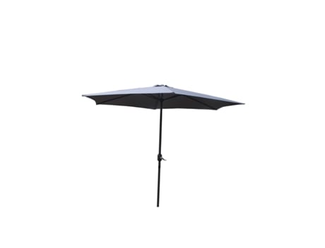 Parasol CONCEPT U Portofino Derecho Gris (2,94 x 2,94 m)