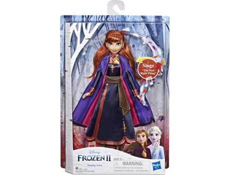 Muñeca DISNEY Frozen Singing Anna (Edad Minima: 3 años)