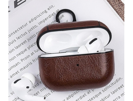 Estuche protector de lujo para Airpods de cuero Pu Pro[C]