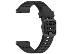 Correa De Silicona De Liberación Rápida Para Coros Pace 3/coros Apex 46mm – 25mm Negra