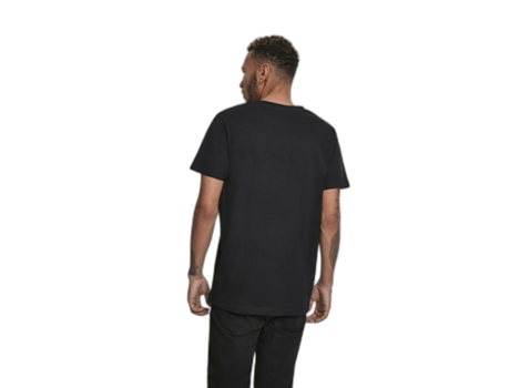 Camiseta para Hombre MISTER TEE (XL - Algodón - Negro)