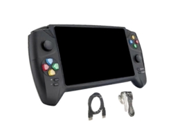 Consola De Juegos Retro Portátil De 7 Pulgadas Con Pantalla Hd, Consola De Videojuegos Arcade Portátil Con 10 000 Gb Gratis