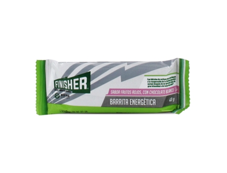 Complemento Alimentar FINISHER Finisher Barritas Frutos Rojos Choco Blanco 20U