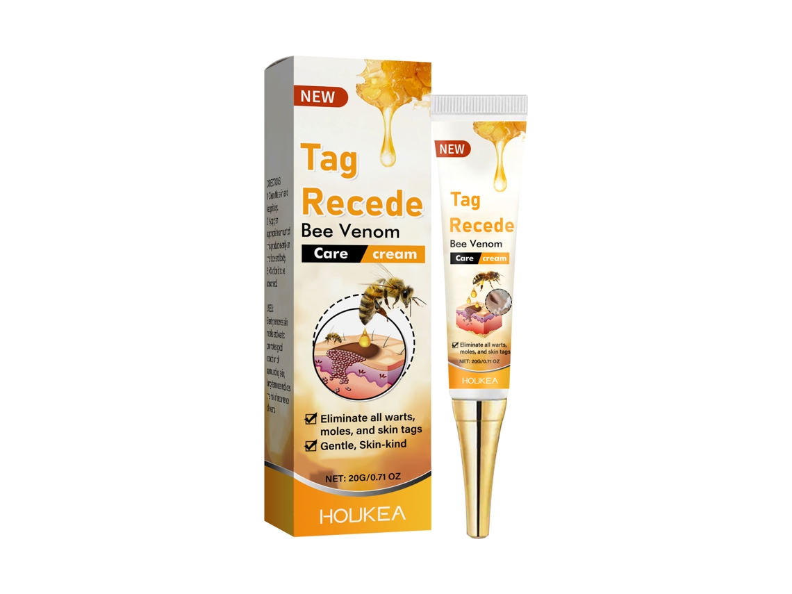 Crema limpiadora con veneno de abeja
