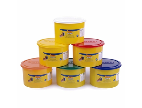 Plastilina JOVI Blandiver Multicolor 6 Unidades (Edad Mínima Recomendada: 2 años)