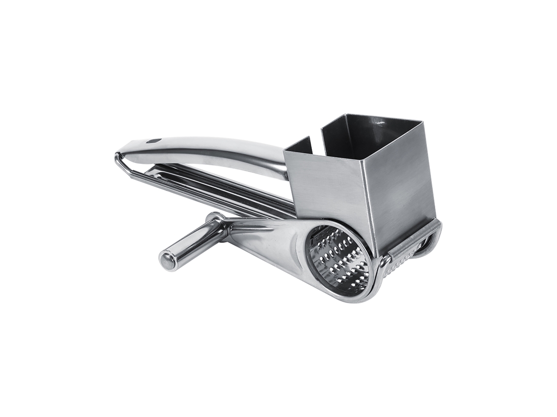 Rallador De Queso Giratorio De Acero Inoxidable Multifuncional Para Cocina Taller