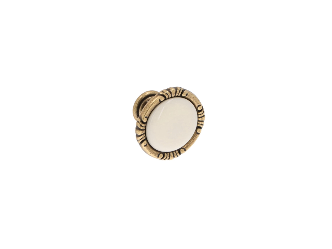Pomo Para Muebles En Zamac Y Porcelana 38 Mm De Diámetro Florencia Antigua