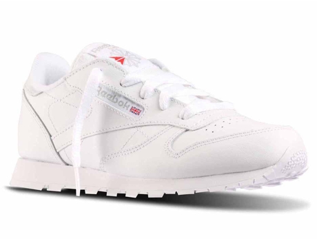 Zapatillas REEBOK Classic Leather Niños (30.5 - Blanco)