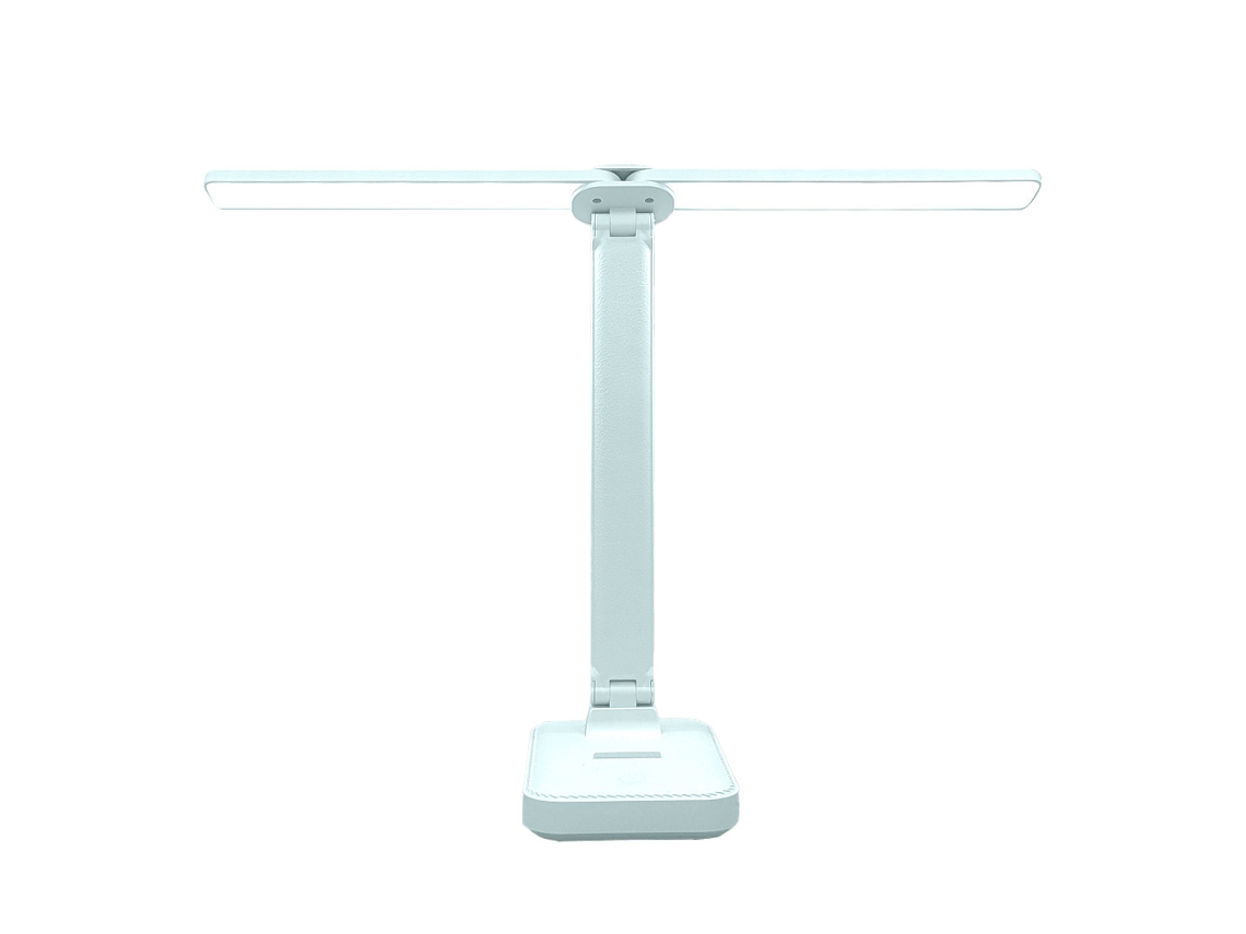 Candeeiro De Mesa De Leitura Com Cabo De Dados - Candeeiro De Mesa Criativo Para Proteção Ocular - Azul - Recarregável De 2000Mah JEIIBRZUI