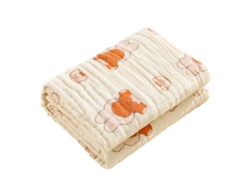 Toalla de Baño Kofihety Gasa Absorbente Algodón (26x24x5cm)