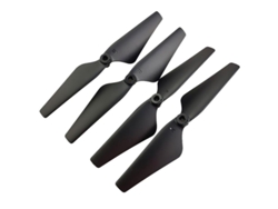 2026-4 Hélices Compatibles Para Drone Udirc U52g D50 Quadricóptero Aeronave Rc De Plástico