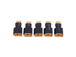 5 Adaptadores De Batería Para Drones Rc, Conector Convertidor Xt30 Hembra A Xt60 Macho.