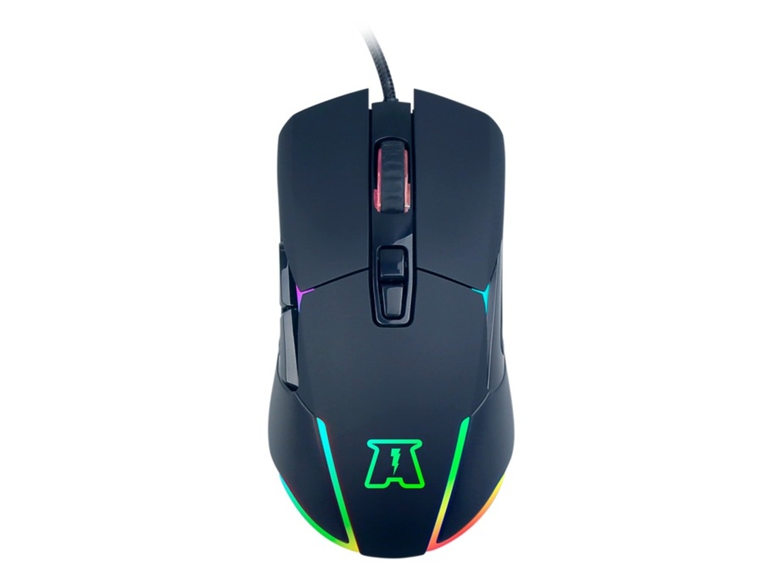 Ratón Óptico Otaku M03 7200Dpi Rgb 7 Botones Negro AKUMA