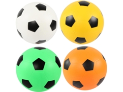 4 Balones De Fútbol Inflables Para Niños Y Niñas, Pvc Verde, Acabado De Alta Calidad,...