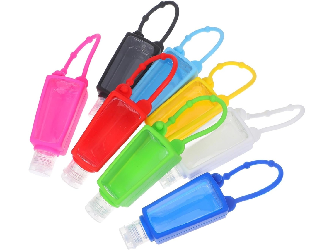 Ciieeo Pacote Com 20 Frascos De Viagem Macios De 30ml, Frascos De Silicone Vazios E Antivazamento Para Uso Portátil